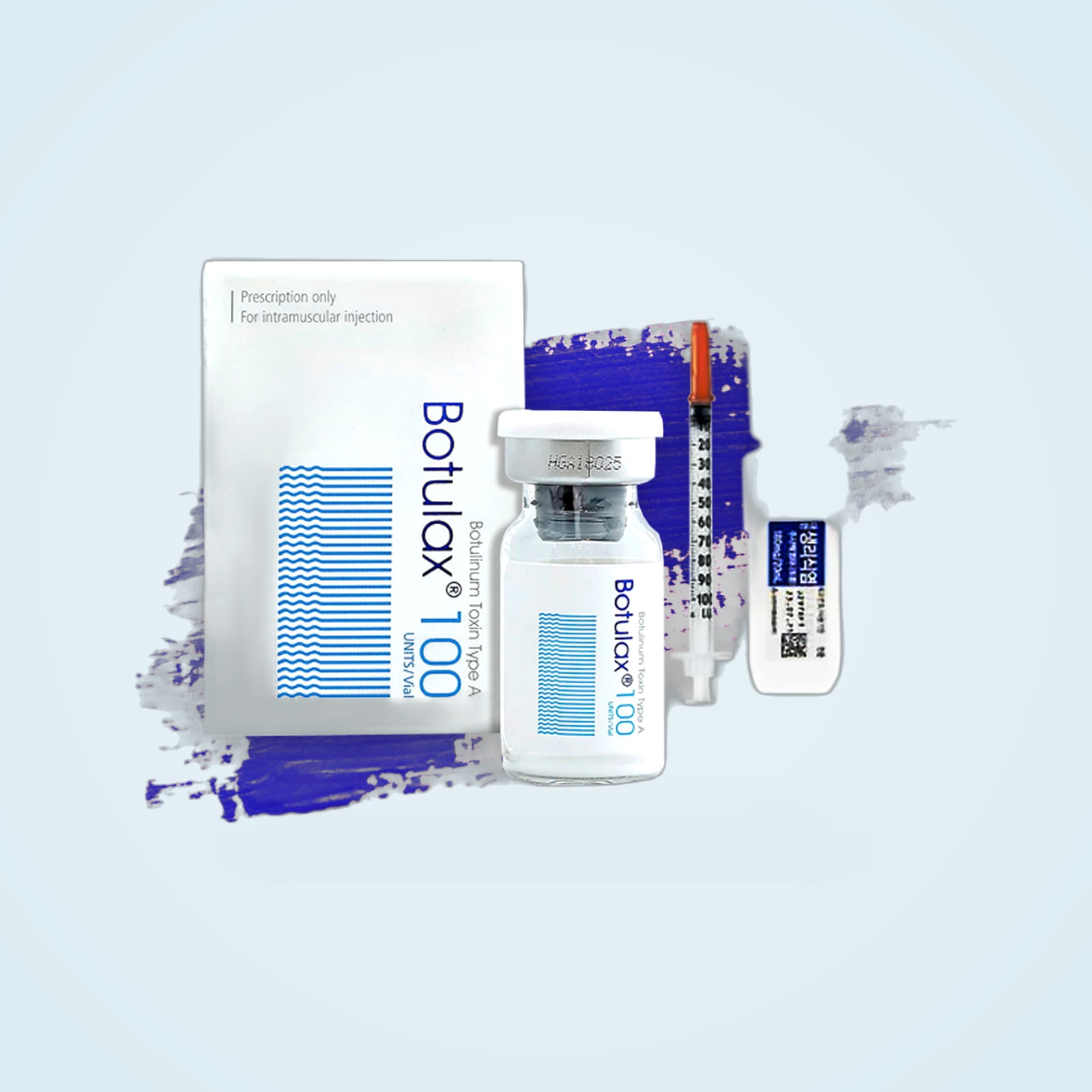 Botulax 100U product packaging