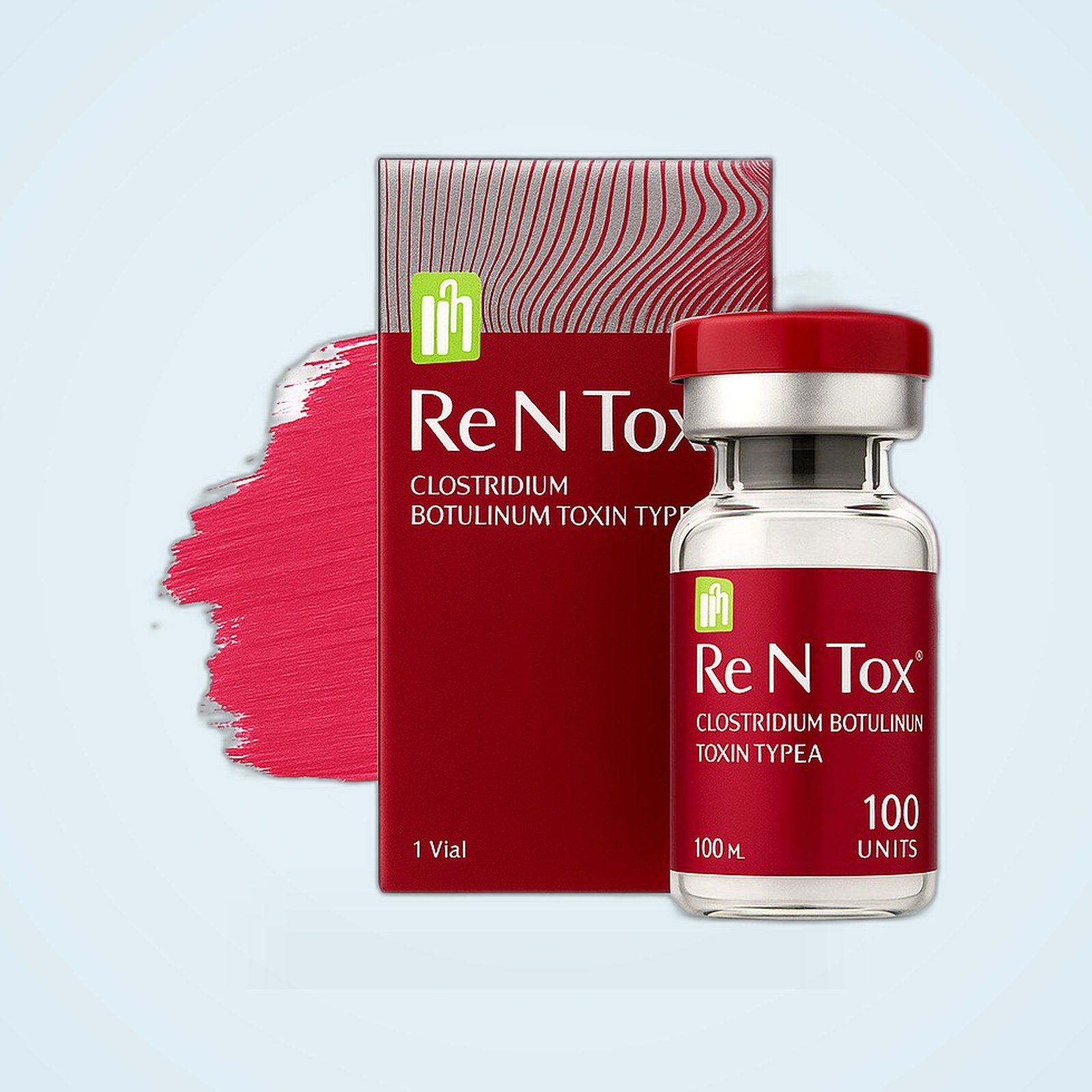 Rentox 200U product packaging