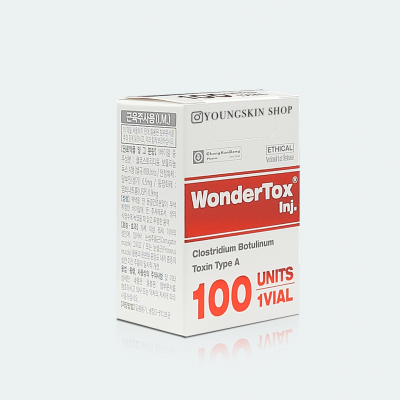 WonderTox Botulinum Toxin Type A 100 Units box – professional aesthetic medicine product